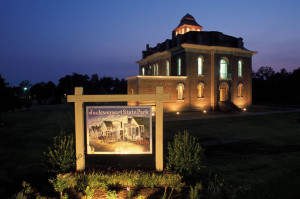 Jacksonport Courthouse Night