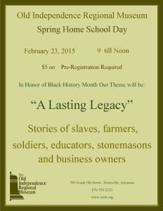 Spring Homeschool Flyer 2015