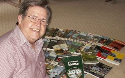 Batesville’s Craig Ogilvie has a copy of every Arkansas Tour Guide published since 1975