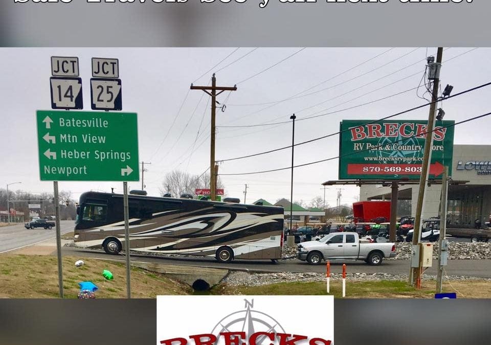 Brecks RV Park and Country Store Offers Home For the Road Trips and Delicioius Meals