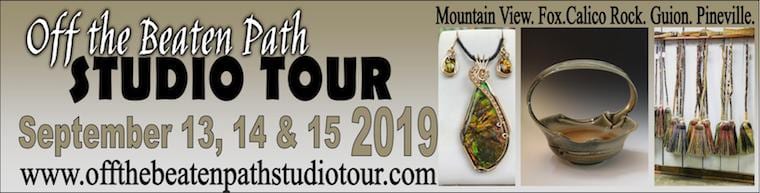 It’s time once again for the Off the Beaten Path Studio Tour.
