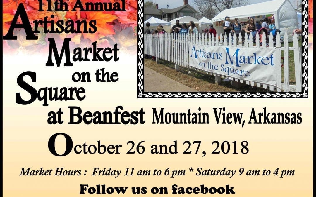 Artisans Market on the Square during Bean Fest in Mountain View, Oct. 26 and 27