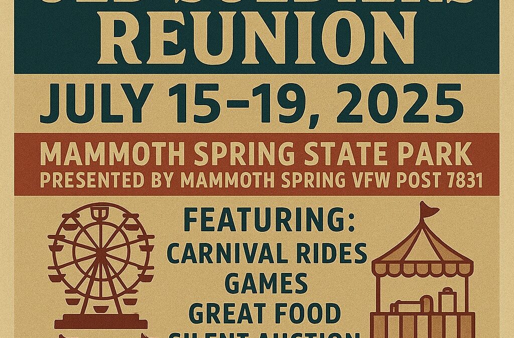 Celebrate Tradition and Community at the 131st Old Soldiers Reunion in Mammoth Spring